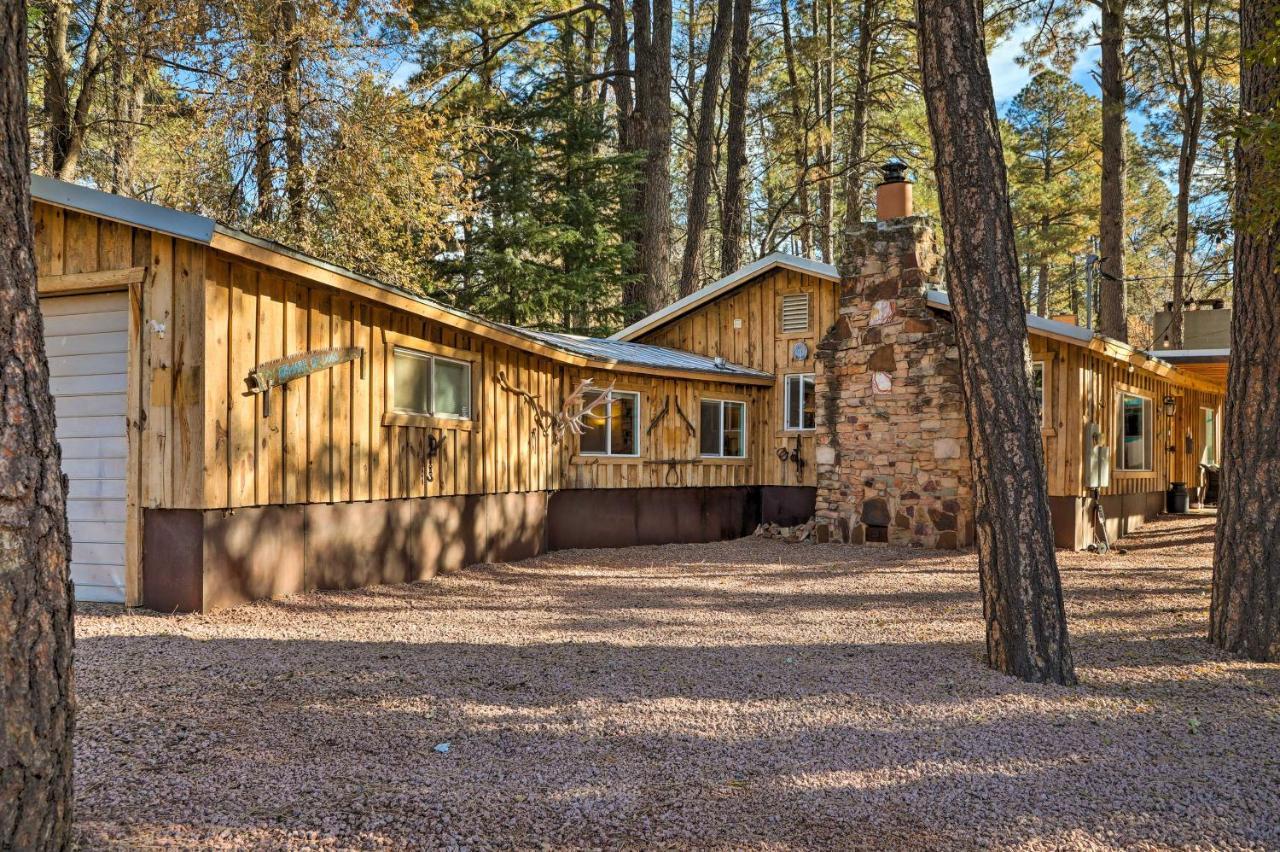 פייסון Cozy Cabin Retreat With Patio And Fenced Yard מראה חיצוני תמונה