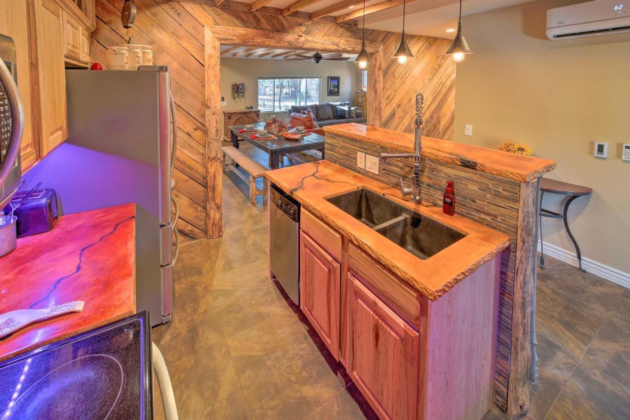 פייסון Cozy Cabin Retreat With Patio And Fenced Yard מראה חיצוני תמונה