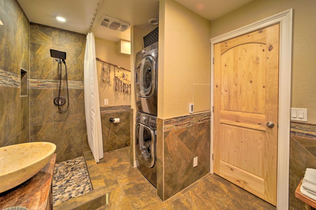 פייסון Cozy Cabin Retreat With Patio And Fenced Yard מראה חיצוני תמונה