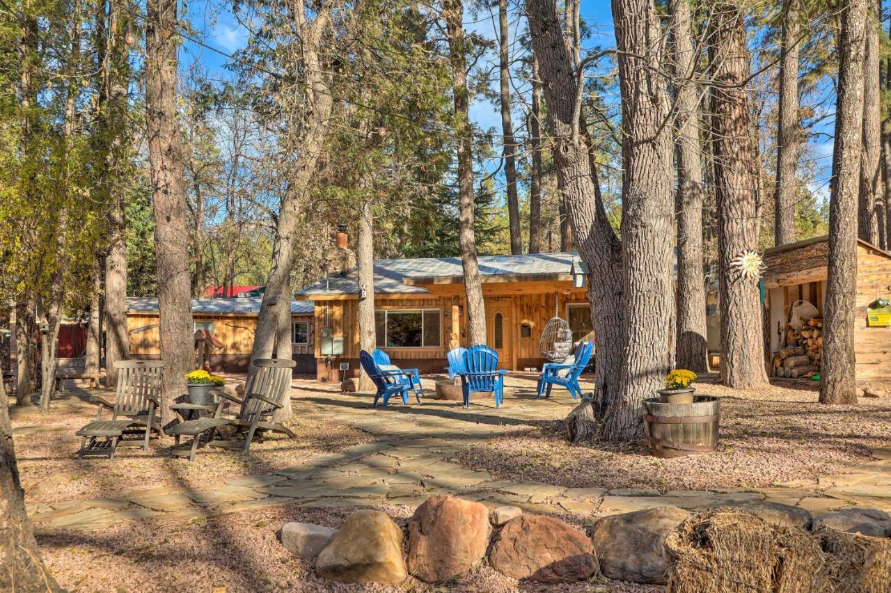 פייסון Cozy Cabin Retreat With Patio And Fenced Yard מראה חיצוני תמונה