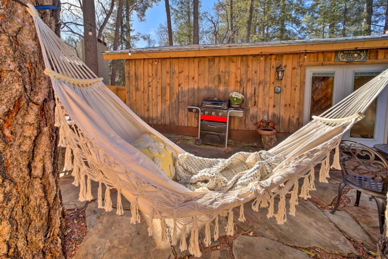 פייסון Cozy Cabin Retreat With Patio And Fenced Yard מראה חיצוני תמונה