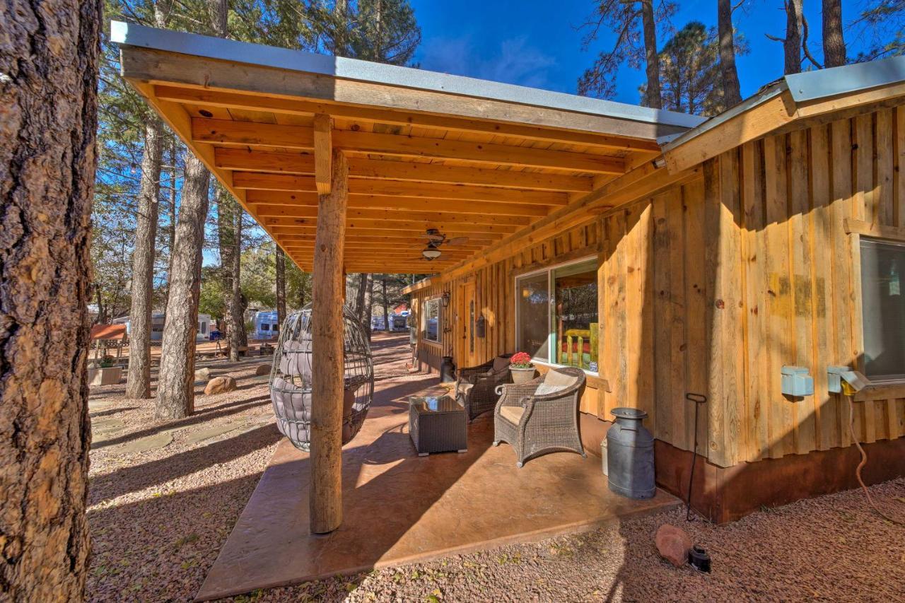פייסון Cozy Cabin Retreat With Patio And Fenced Yard מראה חיצוני תמונה